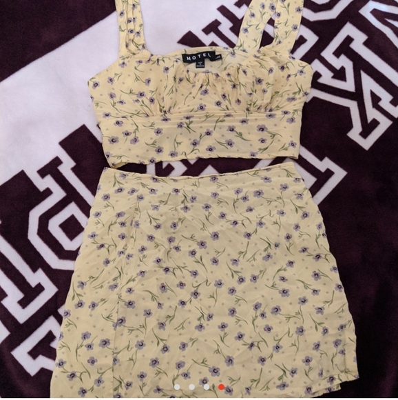 NWOT Motel Sheny Skirt & Gladis Top - Picture 4 of 4